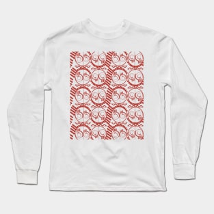 Seamless circle pattern Long Sleeve T-Shirt